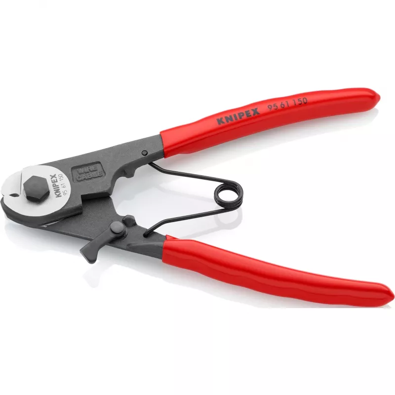 Knipex 95 61 150 Kabelcrimpzange Schwarz, Rot, Silber