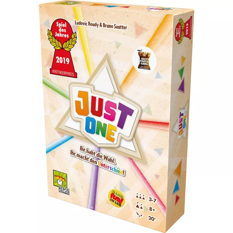 Just One, Partyspiel Spiel des Jahres 2019