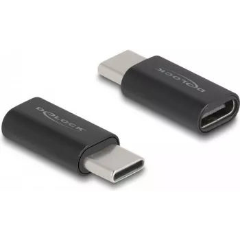 Halterungsadapter DeLOCK 60034 USB 3.2 Gen 2 Typ-C Stecker auf Buchse 10 Gbit/s