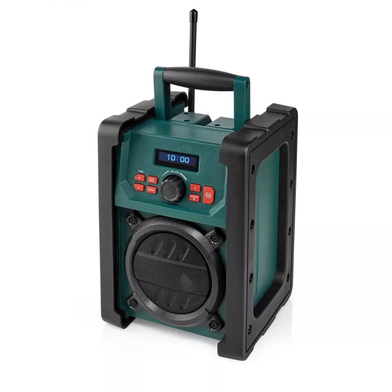 Radio Nedis RDDB3100GN 15W Bluetooth IP65 Schwarz/Grün