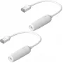 Netzwerkkabel Ubiquiti UACC-Cable-Extender-C6A RJ-45 Cat6a 0,185 m Weiß