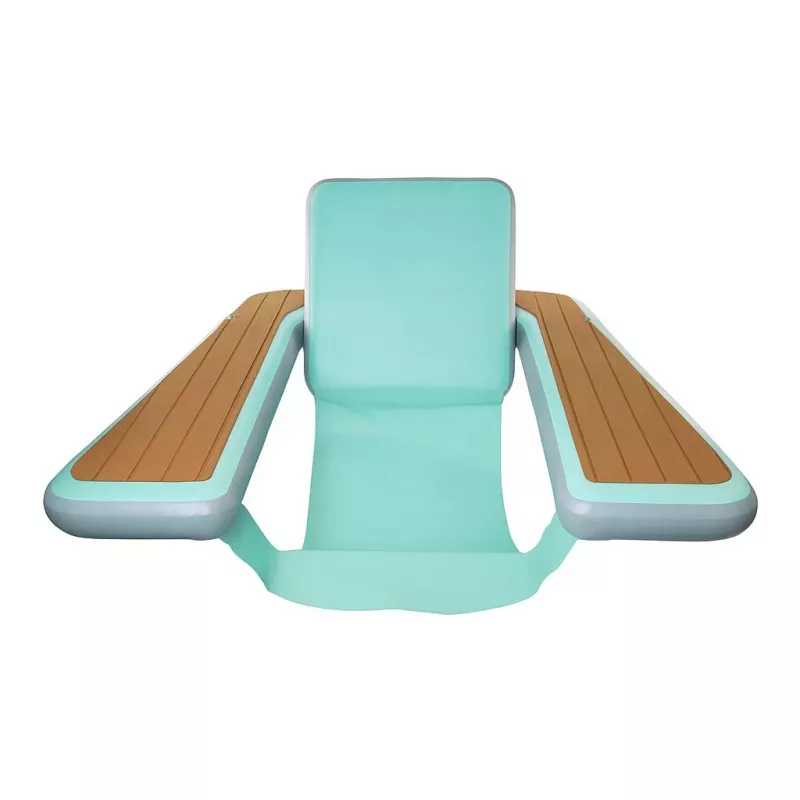 Extralink Aufblasbarer Wasserliegesessel, 122 x 112 x 10 cm