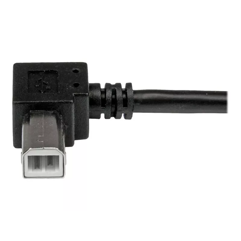 StarTech.com 2 m USB 2.0 A auf rechtwinkliges B-Kabel – M/M