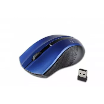 Rebeltec Kabellose optische Maus, Galaxy Blau/Schwarz