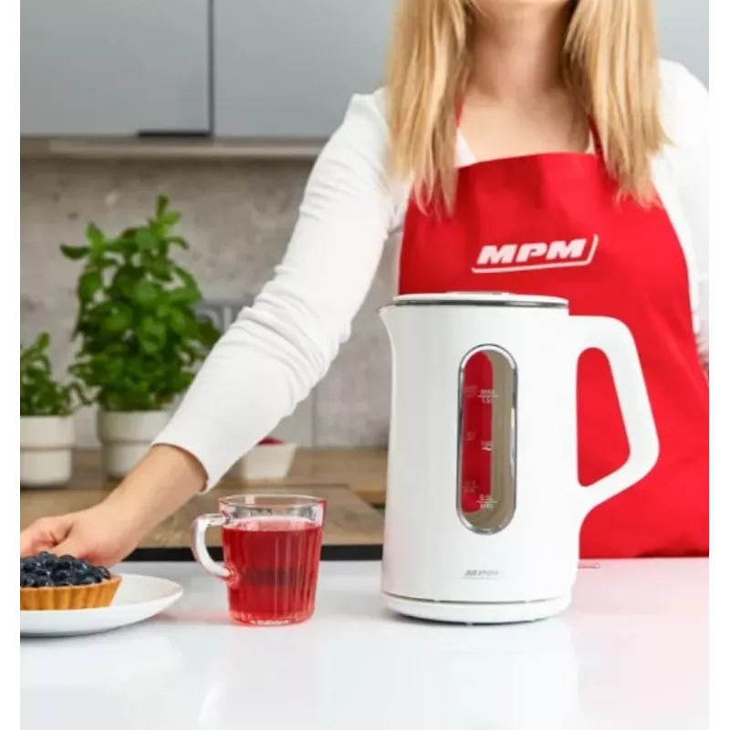 Elektrischer Wasserkocher 1,5 l weiß MCZ-126/B