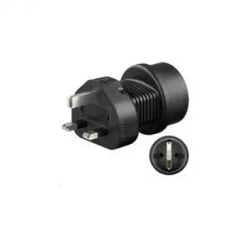 Microconnect PETRAVEL1 Netzadapter Typ F Schwarz