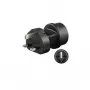 Microconnect PETRAVEL1 Netzadapter Typ F Schwarz