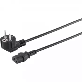 Netzkabel Schwarz S/CONN 60006-3 3 m