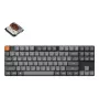 Mechanische Tastatur Keychron K1M-H3 — 80% 87 Tasten, USB + RF Wireless + Bluetooth, RGB-Hintergrundbeleuchtung, schwarz