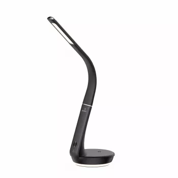 Tischlampe Hawk HW-LAMP02 Schwarz — dimmbar, verstellbarer Arm