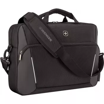 Laptop-Aktentasche Wenger XE Compact Brief 16 mit Tablet-Fach, Schwarz