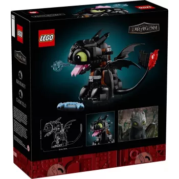 LEGO ICONS 10375 Drachenzähmen leicht gemacht: Ohnezahn