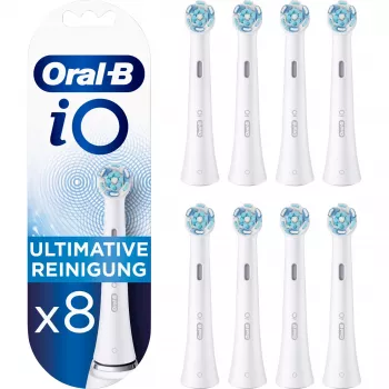 Zahnbürstenkopf Oral-B iO Ultimate Clean, Packung mit 8 Ersatzköpfen