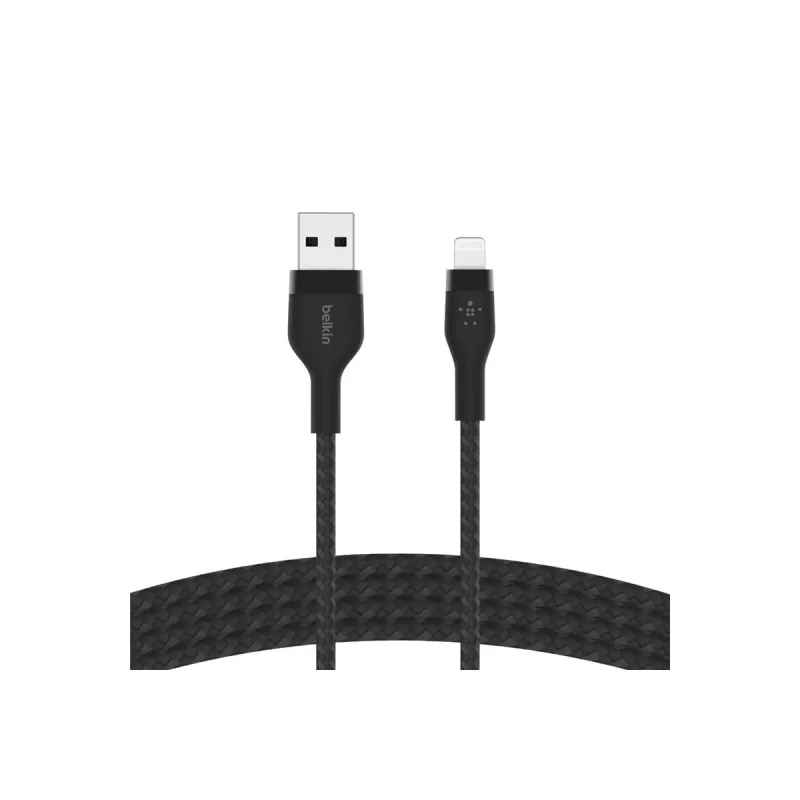 Lightning-Kabel 2m Belkin CAA010BT2MBK USB-C auf Lightning Schwarz