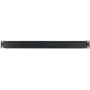 Inter-Tech - Rack - leeres Rack-Regal - Schwarz - 1U - 48,3 cm (19) (88887149)