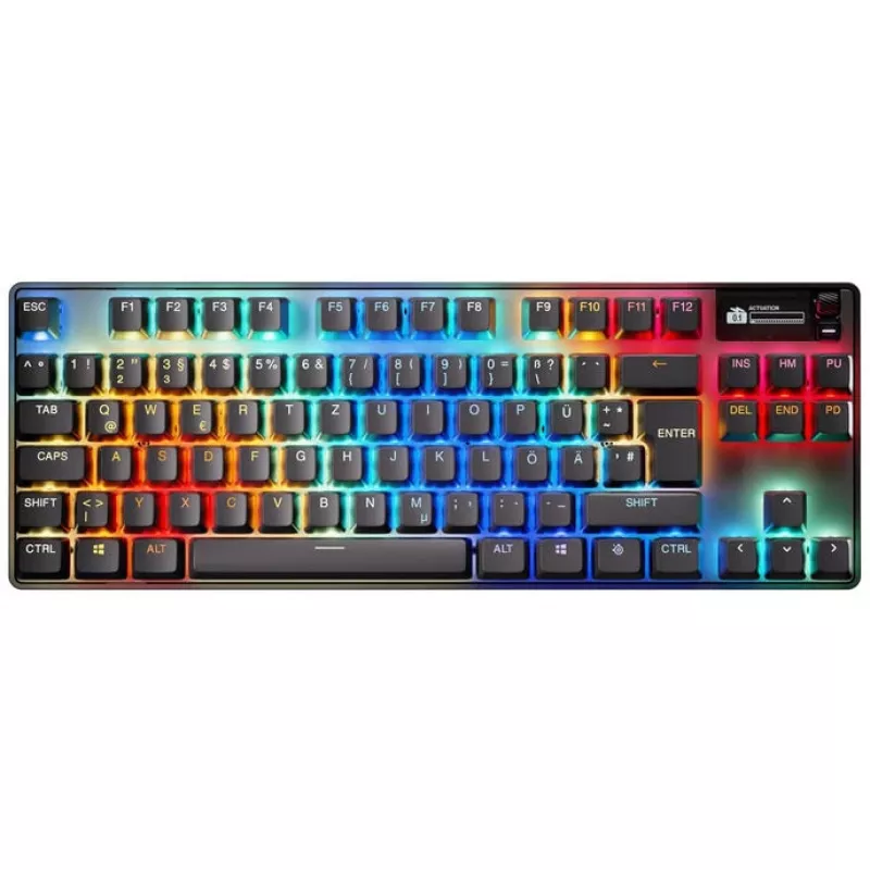 Mechanische Gaming-Tastatur STEELSERIES Apex Pro TKL Gen 3 Wireless RGB, tenkeyless