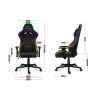 Huzaro Force 6.2 Mesh RGB Gaming-Stuhl