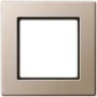 Wandschalter-Abdeckplatte JUNG AC 581 CH Champagner, Duroplast, 84×84 mm