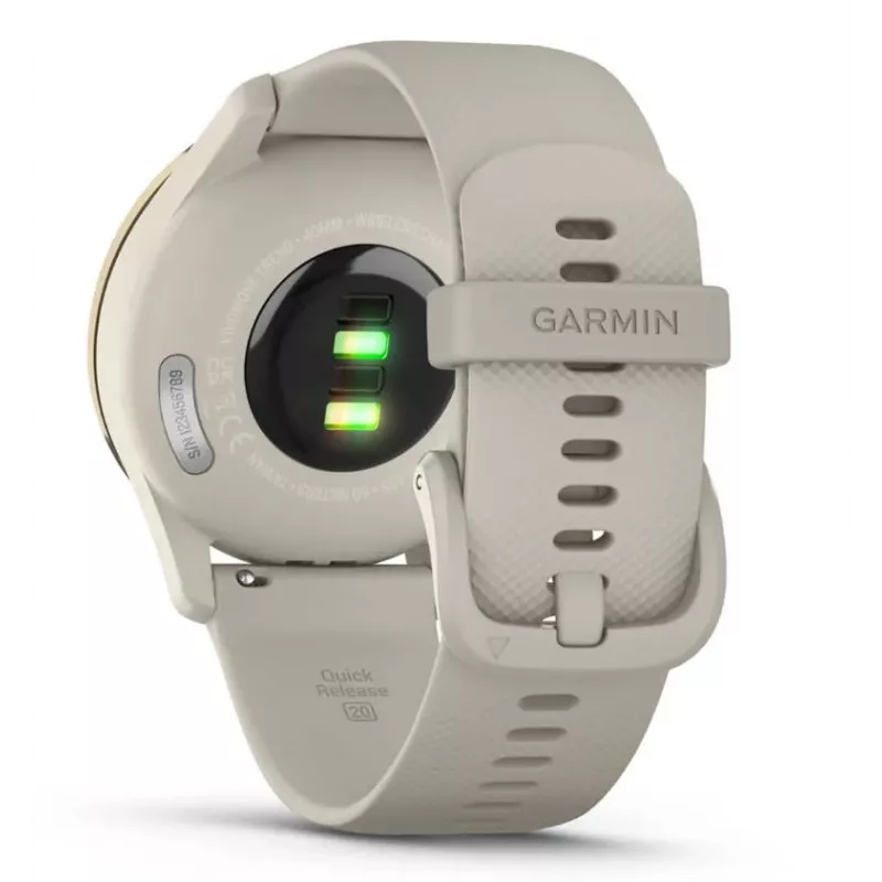 Garmin vivomove Trend LCD 40 mm Hybrid 254 x 346 Pixel Touchscreen Gold GPS (Satellit)