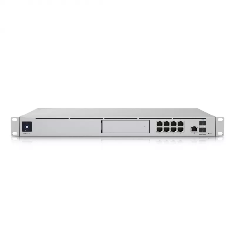 Gateway UBIQUITI Dream Machine Special Edition — Rack 1U, 8x RJ-45 LAN, PoE, 1,7 GHz CPU, 4 GB DDR4, 16 GB Flash, 3,3 cm Touchscreen