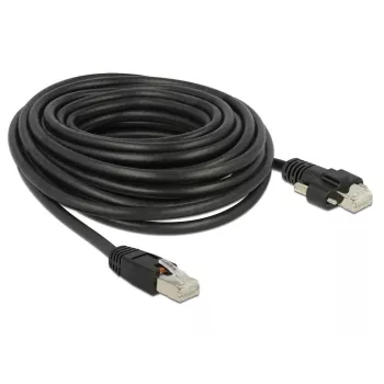 Netzwerkkabel DeLOCK 85672 RJ-45 Cat6 10 m Schwarz