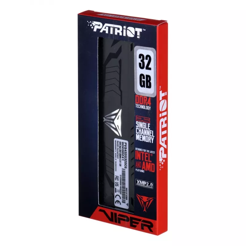 Desktop RAM-Modul PATRIOT Viper Steel DDR4 32GB 3200MHz 288-polig DIMM 1,35V CL18