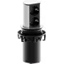 Steckdose Bachmann 928.002 Schwarz Silber