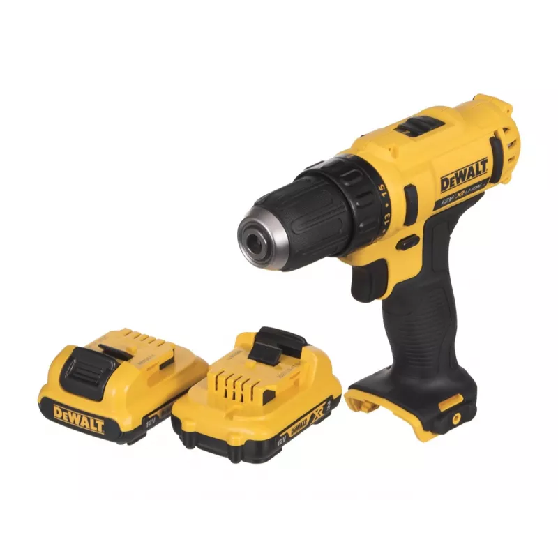 DeWALT DCD Schlüsselloser 10,8V Akku-Bohrschrauber Li-Ion, Eurostecker