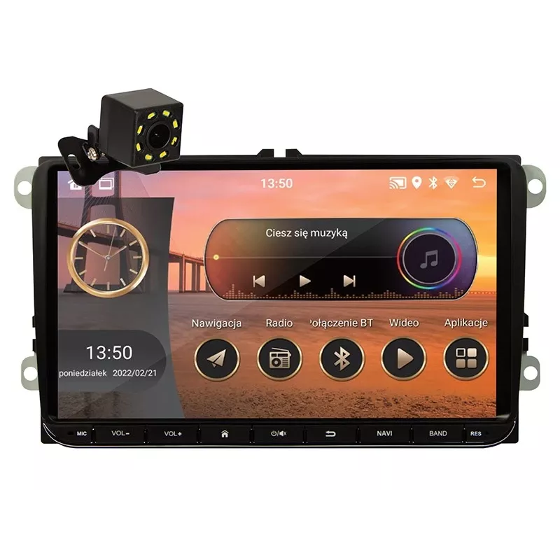 Autoradio BLOW CP02 2DIN 9-Zoll-Touchscreen Android GPS, Doppel-DIN-Multimediaeinheit