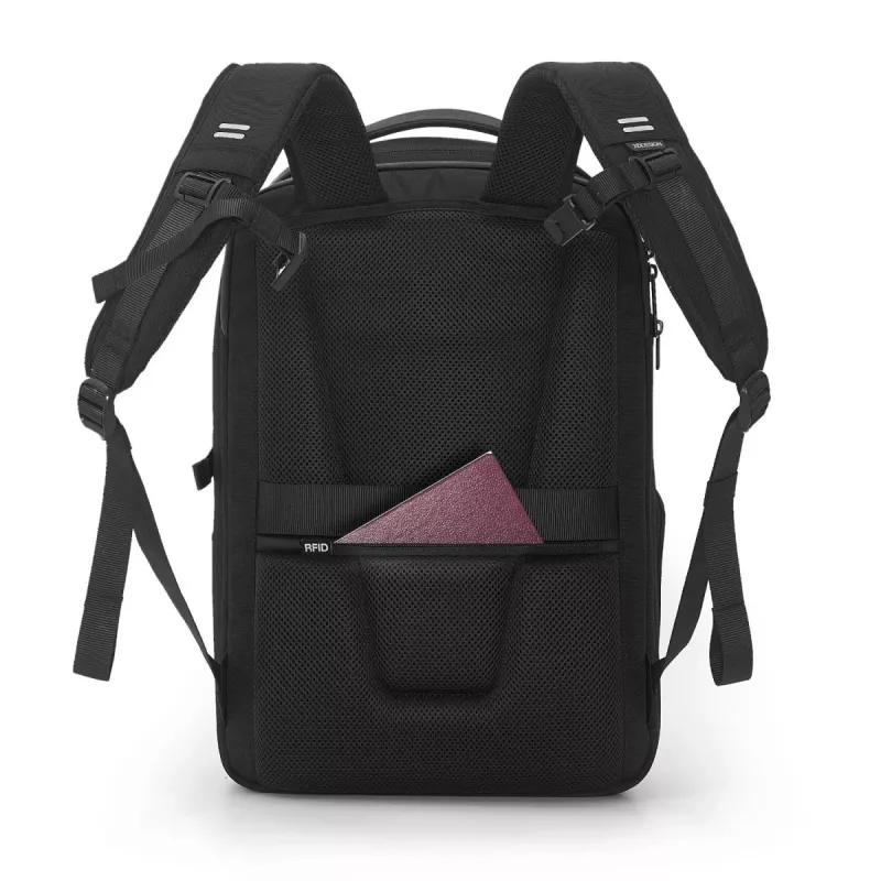 Rucksack XDDESIGN Bizz Schwarz — wasserabweisend, leicht, Modell P705.931