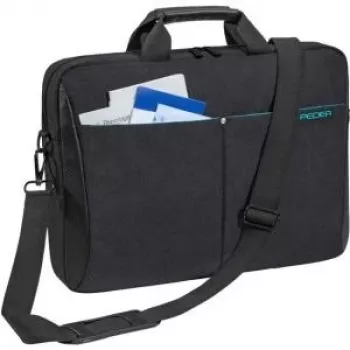 Pedea Notebook-Tasche Lifestyle, Schwarz [für Notebooks bis 39,6 cm (15,6)]