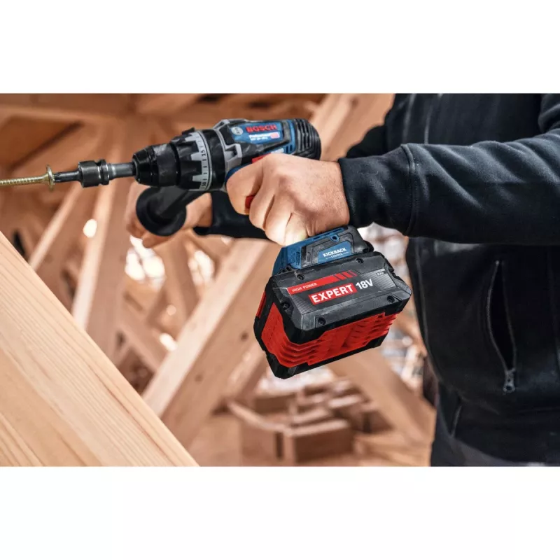Bosch EXPERT 18V Starter-Set mit 2 Akkus und Ladegerät in L-BOXX