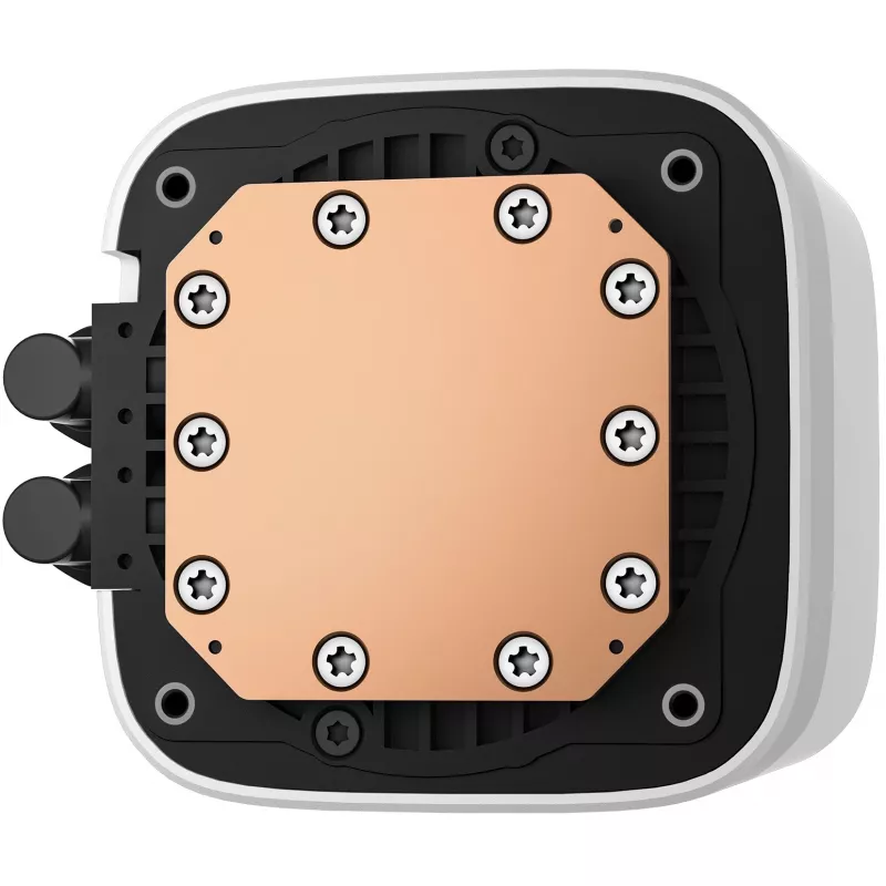 All-in-One-Flüssigkeitskühler DeepCool LE360 WH V2 12 cm Weiß — 360 mm Radiator, 3x120 mm Lüfter, LGA 1851 Unterstützung