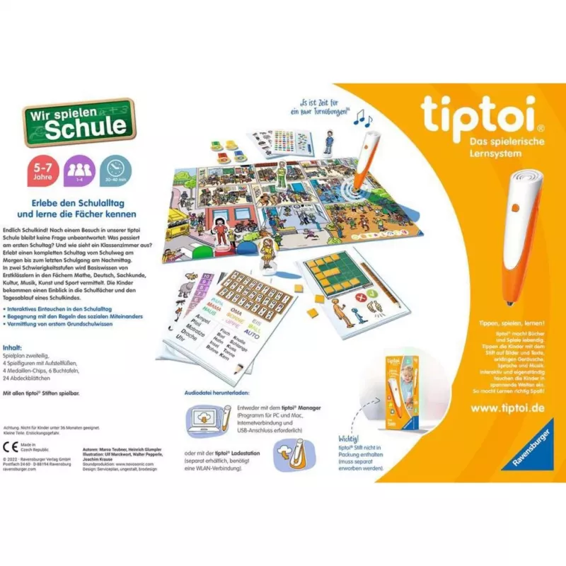 tiptoi Wir spielen Schule, Brettspiel
