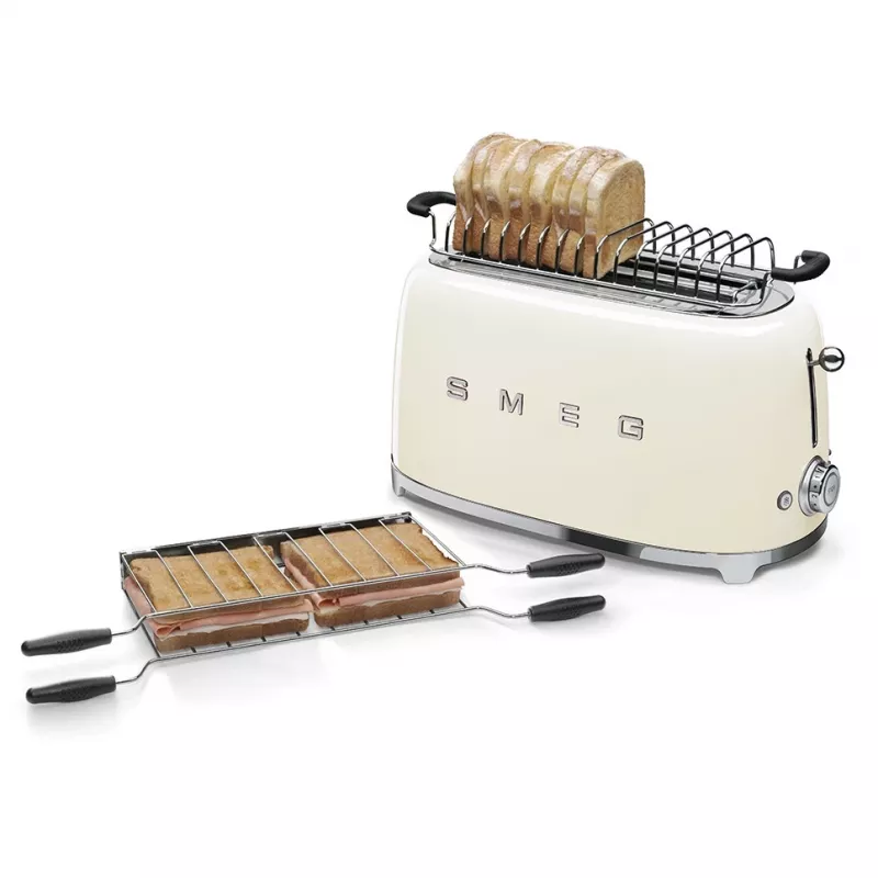 Smeg 50's Style Toaster TSF02CREU Cream
