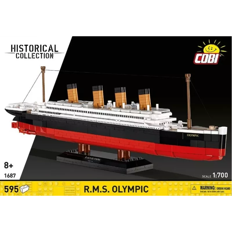 Bausatz Cobi Blocks R.M.S. Olympic 59 Blöcke — 59-teiliges Modellbau-Set