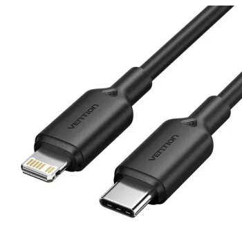 Kabel USB-C auf LIGHTNING/2M Schwarz Lakbh Vention