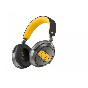 Kopfhörer Sennheiser Momentum 4 Wireless 80th Anniversary Edition — Bluetooth 5.2, 20 h Akku, ANC, 3,5 mm, ohrumschließend, gelb