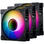 120mm PHANTEKS M25 Gen2 PWM D-RGB-Gehäuselüfter, schwarz, 3-Pin