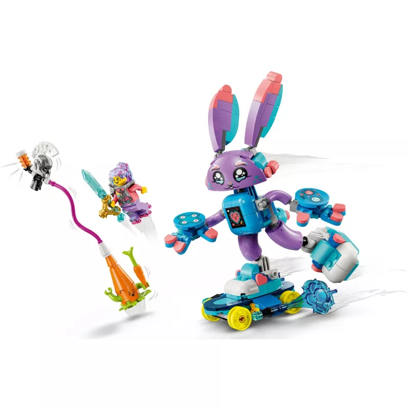 LEGO Bauset LEGO 71490 Dreamzz Izzie und Bunchurro Gaming Bunny – Charakter-Spielset