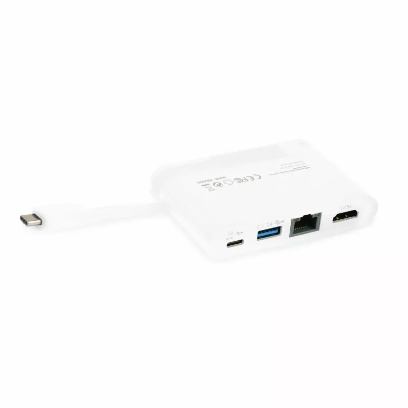 DICOTA USB-C Portable Docking 4-in-1 mit HDMI - Dockingstation - USB-C - HDMI (D31730)