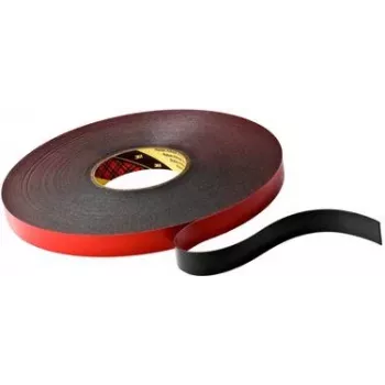 3M 5925F/1233 Klebeband Geeignet für den Innenbereich Geeignet für den Außenbereich 33 m Acrylatpolymer Schwarz