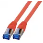 EFB-Elektronik RJ45-Patchkabel Cat.6A S/FTP TPECat.7 Rohkabel superflex Rot 3m Hersteller: EFB Elektronik (K5525FRT.3)