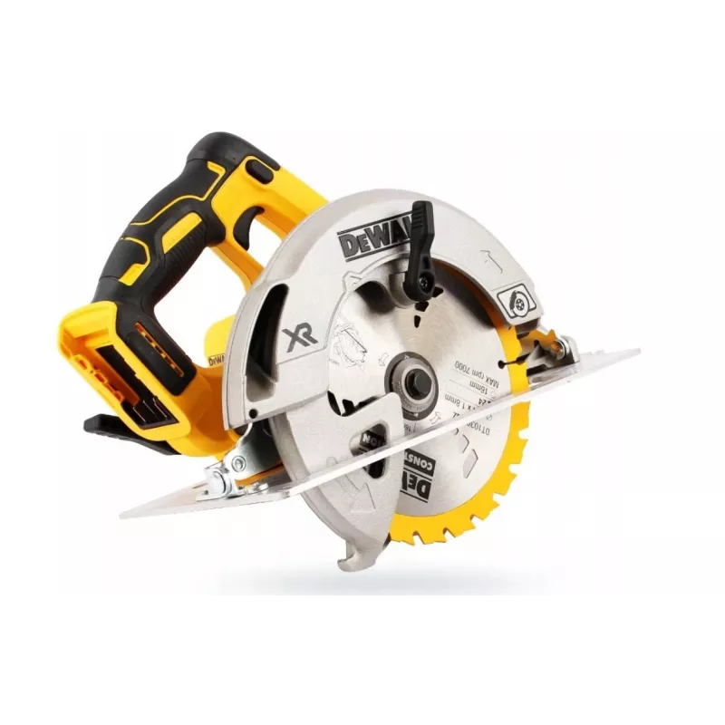 DeWALT DCS570P2-QW tragbare Kreissäge 18,4 cm Silber, Gelb 5500 U/min