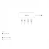 USB Type-C Hub DICOTA D32061 10000 Mbit/s Silber