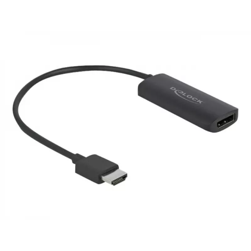 Adapter HDMI-A Stecker auf DisplayPort Buchse 4K 60 Hz DeLOCK 63206