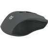 Kabellose optische Maus DEFENDER MM-935 RF, beidhändig, 1600 DPI, grau, USB-Empfänger, AAA-Batterien