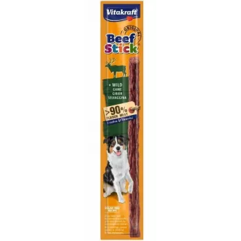 Kauknochen für Hunde Vitakraft Beef Stick 12 g — Wildgeschmack, ältere Hunde, Einzelbeutel
