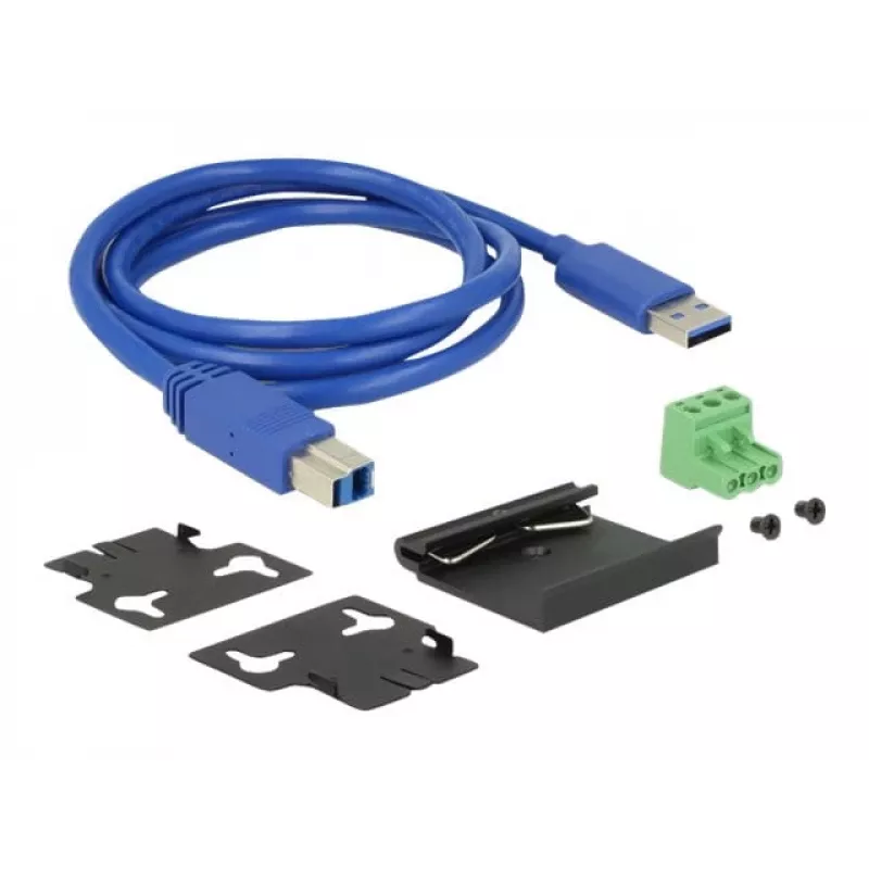 Schnittstellen-Hub USB 3.2 Gen 1 DeLOCK 63309