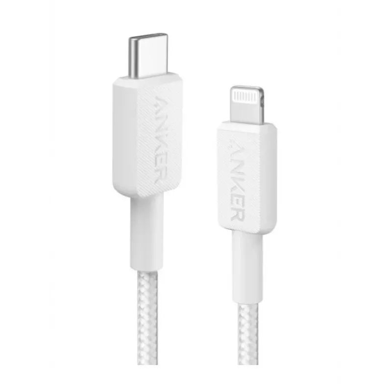 Lightning-Kabel Anker A81B5G21 — 0,9 m, USB‑C auf Lightning, Weiß